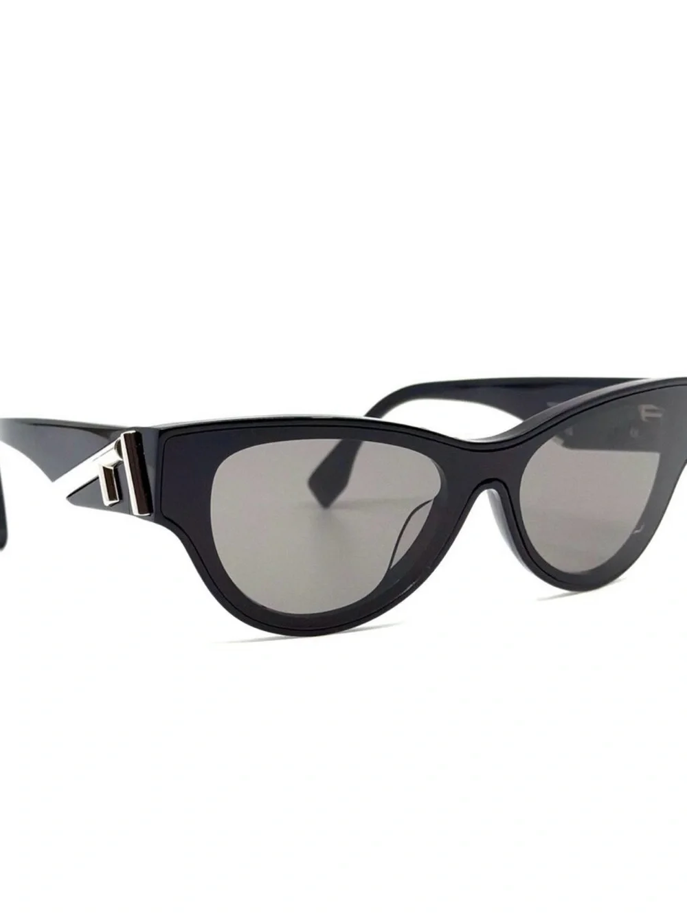 NEW Fendi FE40135I 01A Shiny Black/Smoke Women Sunglasses Set Authentic